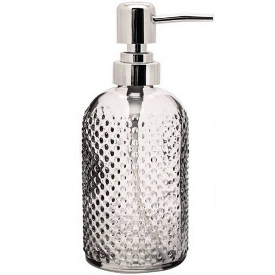 Porta Sabonete Liquido 430ml Clear 7,5cm Por 18cm